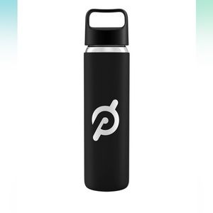 PELOTON Glass Water Bottle  16 oz. Bottle with Non-Slip Silicone Sleeve.